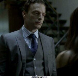 Dolce & Gabbana men's gray 3 piece slim martini suit 40R D&G worn on APB TV show